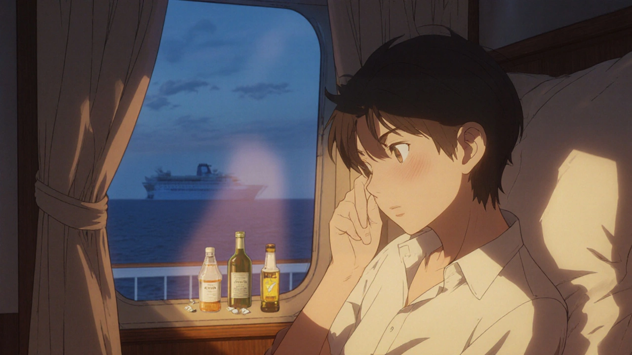 Motion Sickness Medications: Scopolamine and Sedative Interactions