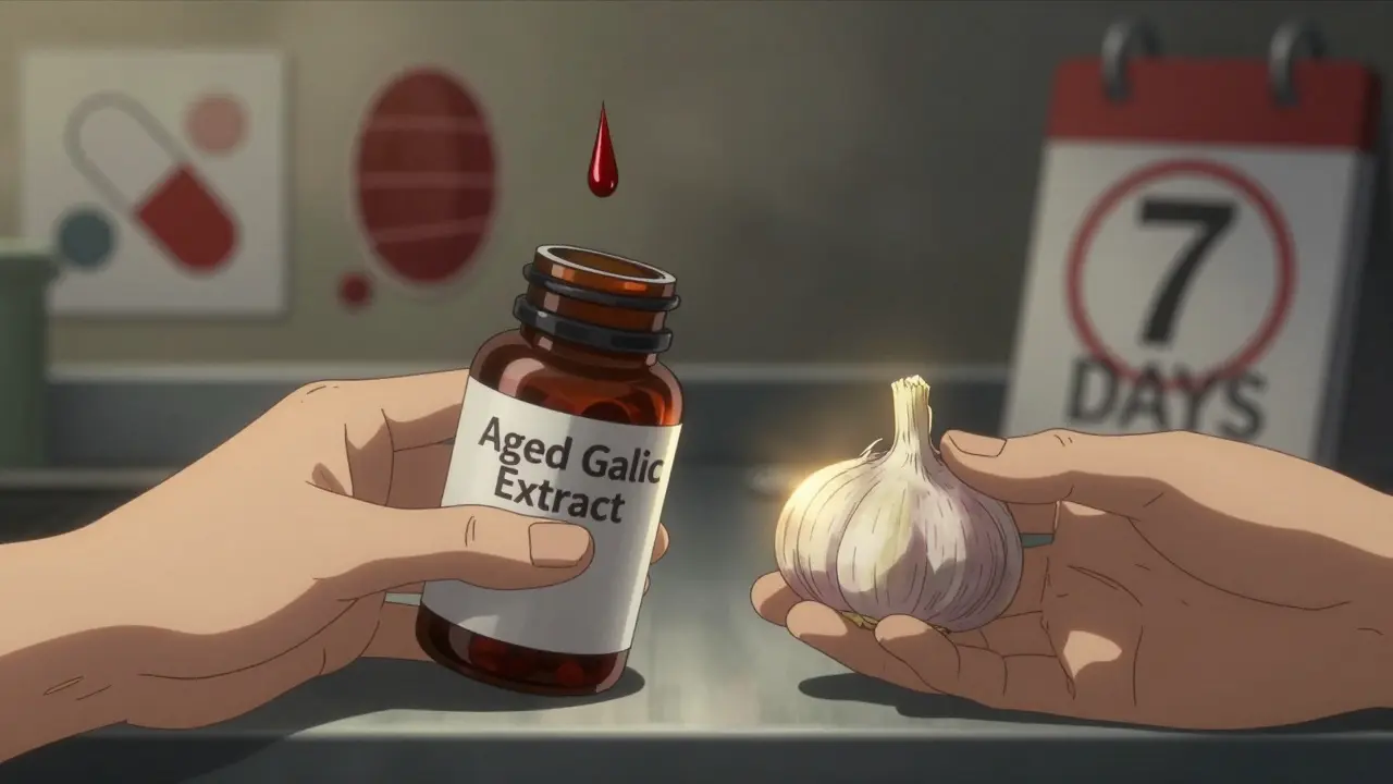 Garlic Supplements and Anticoagulants: What You Need to Know About Bleeding Risk