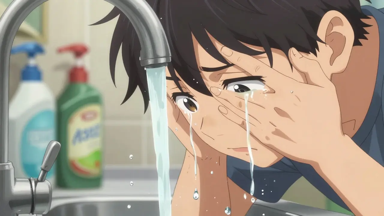 Ocular Trauma: Chemical Splashes and Immediate First Aid Steps